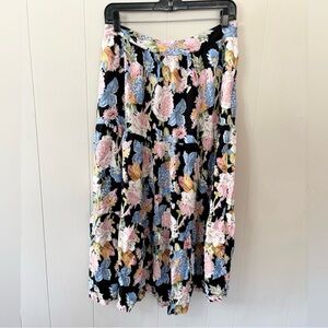 Rachel Zoe Floral A-Line Skirt